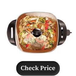 BELLA Electric Ceramic Titanium Skillet