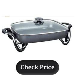 Presto 06852 16-Inch Electric Skillet with Glass Cover