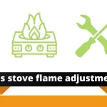 Gas stove flame adjustment -  (Troubleshoot by Yourself)