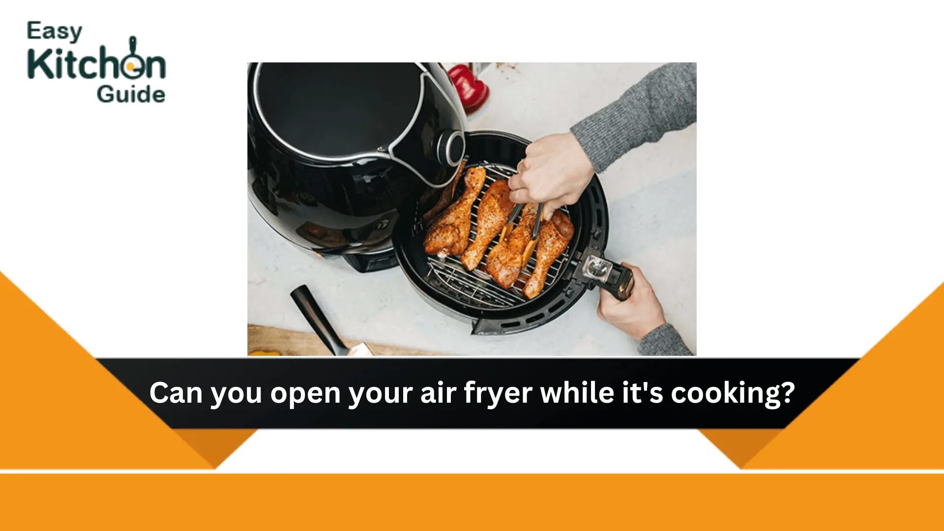 Can you open your air fryer while it's cooking