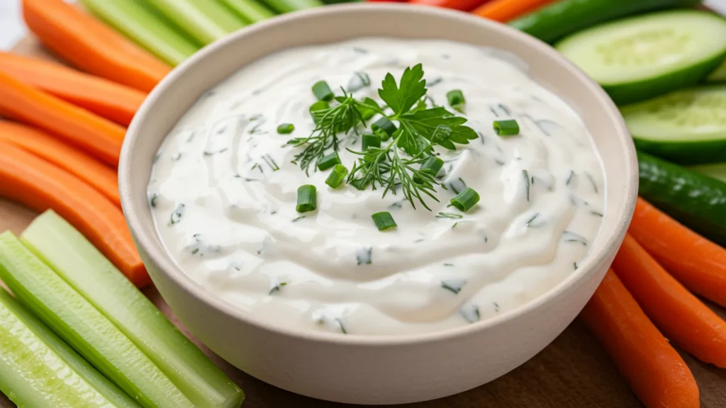 Creamy and Delicious Homemade Ranch Dip