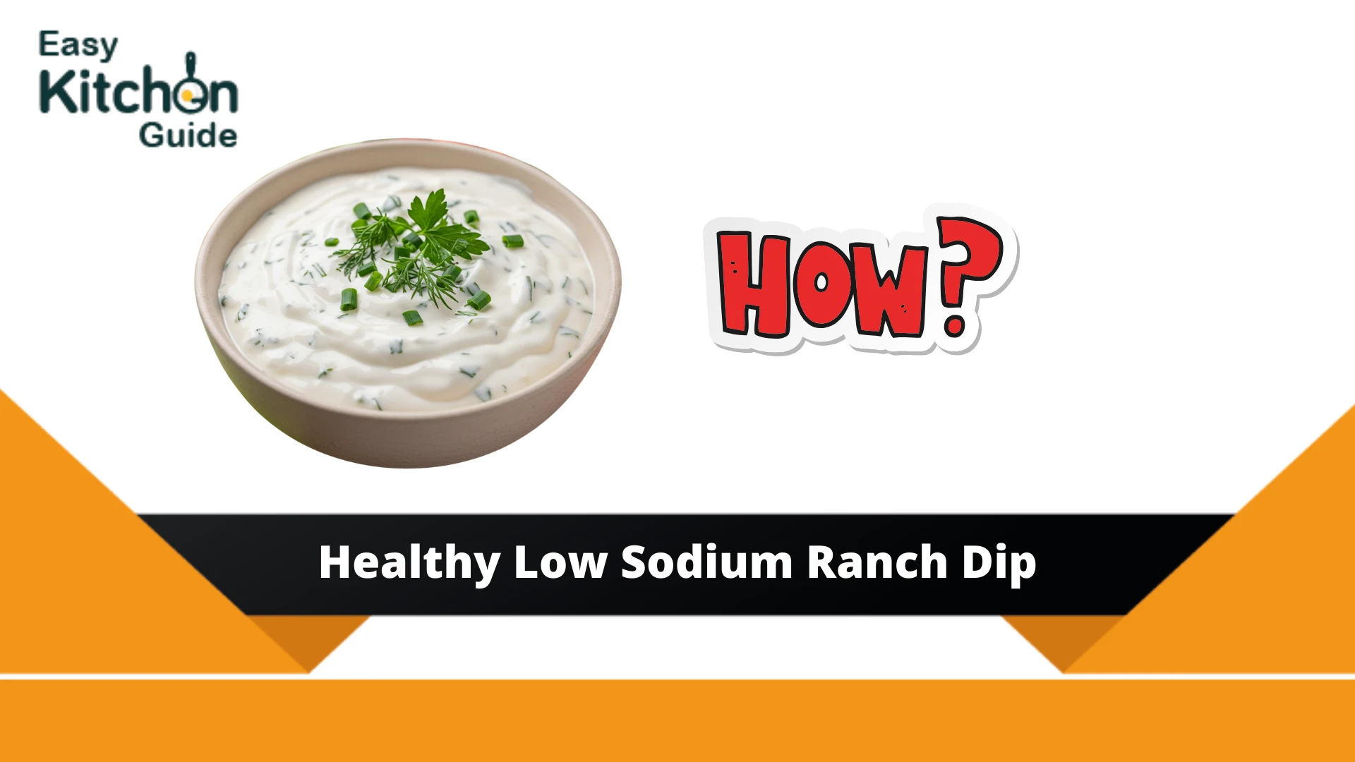 low sodium ranch dip