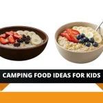 Camping Food Ideas for Kids Camping Breakfast Table Nature Background